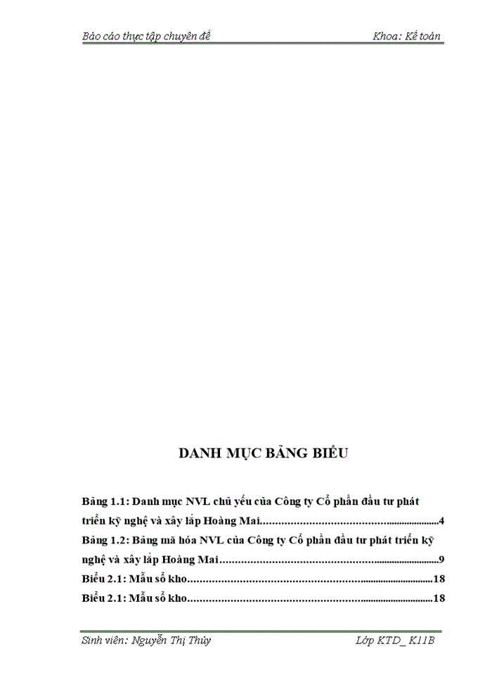 image for page Hoàn thiện kế toán nguyên vật liệu ở công ty Cổ phần đầu tư phát triển kỹ nghệ và xây lắp Hoàng Mai