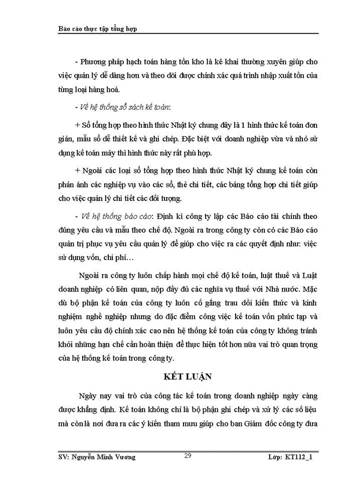 image for page Thực trạng tổ chức bộ máy kế toán và công tác kế toán tại Công ty TNHH Xuân Cầu