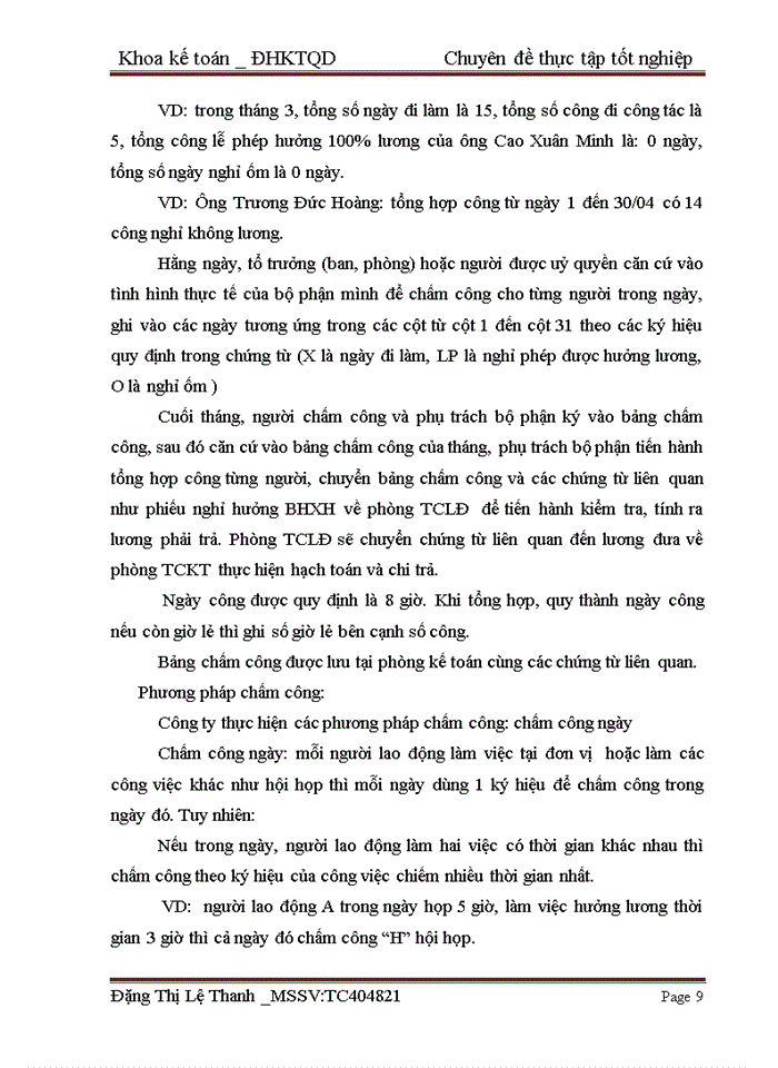 image for page Hoàn thiện công tác kế toán tiền lương và các khoản trích theo lương tại Công ty TNHH Klong