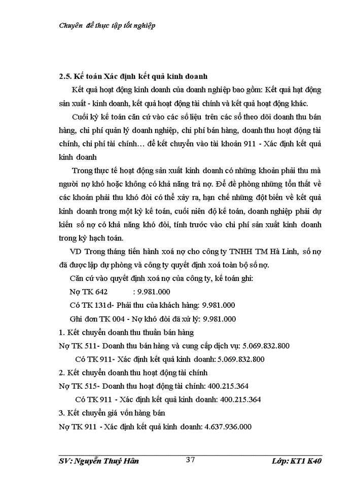 image for page Hoàn thiện kế toán bán hàng và xác định kết quả bán hàng tại Công ty TNHH Thương mại và dịch vụ tổng hợp Duy Vinh