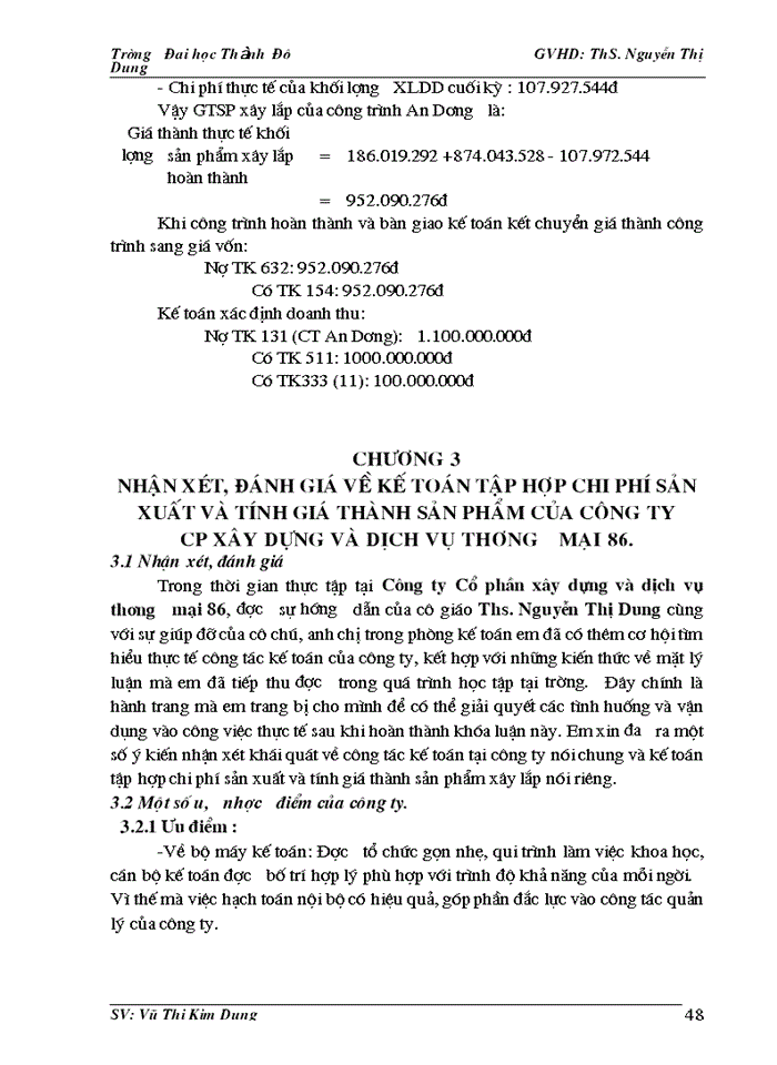 image for page Kế toán tập hợp chi phí sản xuất và tính giá thành sản phẩm tại công ty Cổ phần xây dựng và dịch vụ thương mại 86