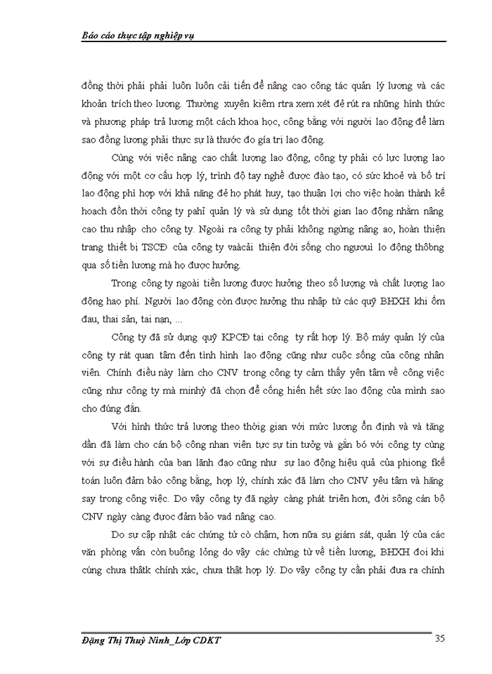 image for page Hạch toán công tác kế toán tiền lương và các khoản trích theo lương tại công ty cổ phần tư vấn xây dựng NN & PTNT Bắc Ninh