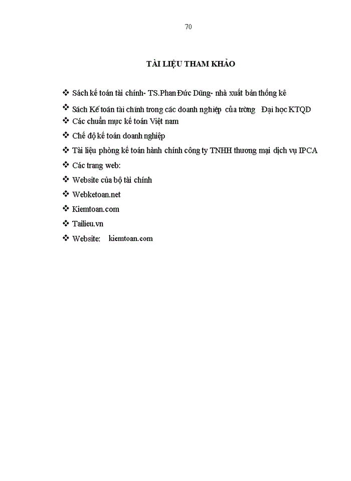 image for page Hoàn thiện hạch toán Doanh thu, xác định kết quả kinh doanh tại Công ty TNHH Thương Mại và Dịch Vụ  IPCA