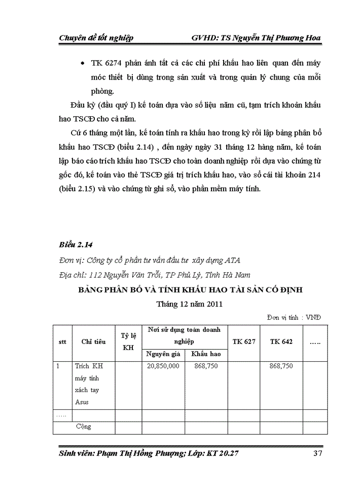 image for page Hoàn thiện kế toán tài sản cố định hữu hình tại công ty cổ phần tư vấn đầu tư xây dựng ATA
