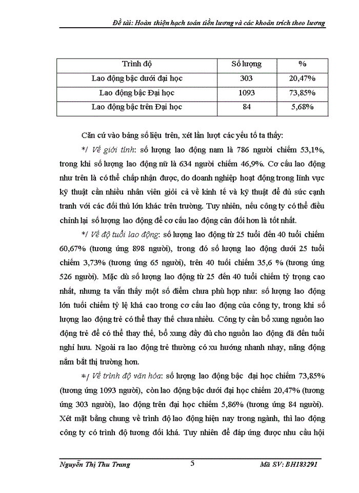 image for page Hoàn thiện hạch toán tiền lương và các khoản trích theo lương tại công ty thông tin di động VMS Mobifone
