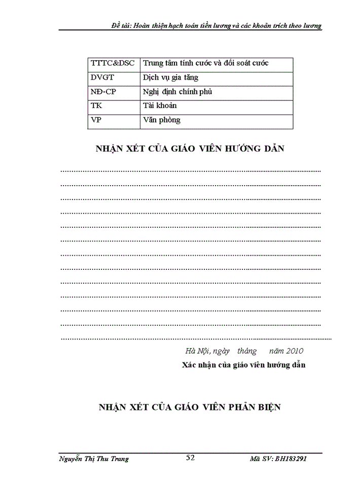 image for page Hoàn thiện hạch toán tiền lương và các khoản trích theo lương tại công ty thông tin di động VMS Mobifone