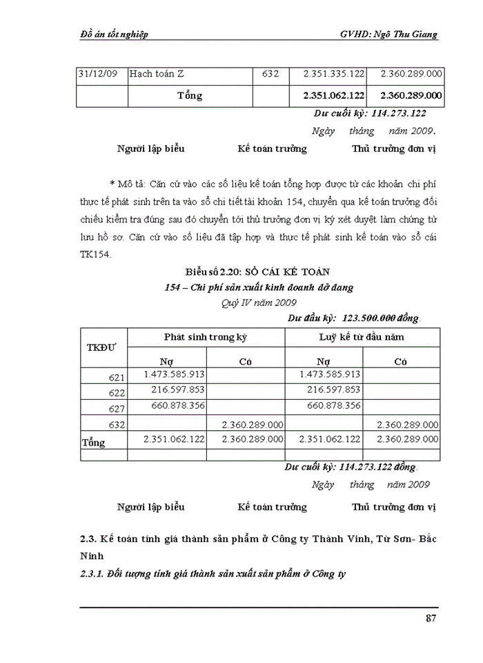 image for page Phân tích và đề xuất một số biện pháp nhằm hoàn thiện công tác kế toán tập hợp chi phí sản xuất và tính giá thành sản xuất sản phẩm tại Công ty Thành Vinh
