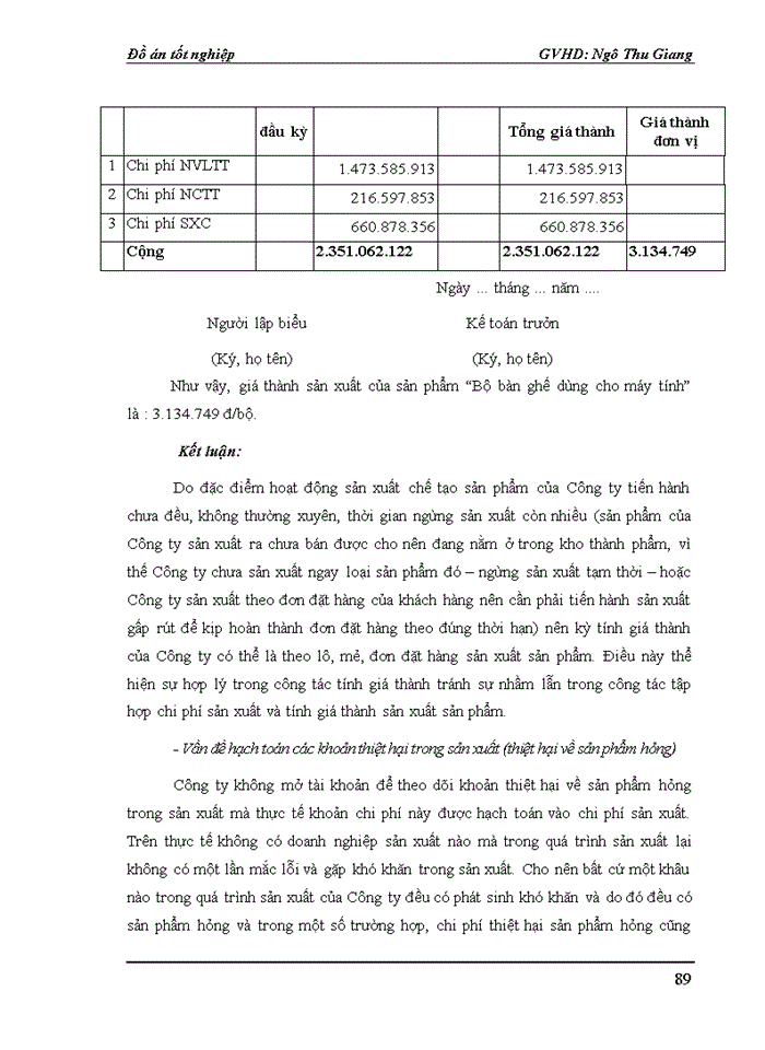 image for page Phân tích và đề xuất một số biện pháp nhằm hoàn thiện công tác kế toán tập hợp chi phí sản xuất và tính giá thành sản xuất sản phẩm tại Công ty Thành Vinh