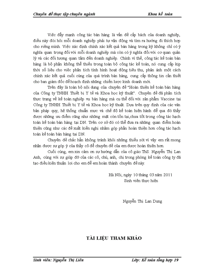 image for page Hoàn thiện kế toán bán hàng tại Công ty TNHH Thiết bị Y tế và Khoa học kỹ thuật