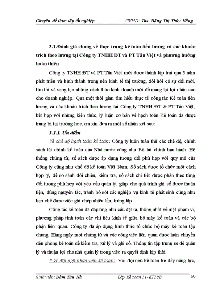 image for page Hoàn thiện kế toán tiền lương và các khoản trích theo lương tại Công ty TNHH ĐT & PT Tân Việt