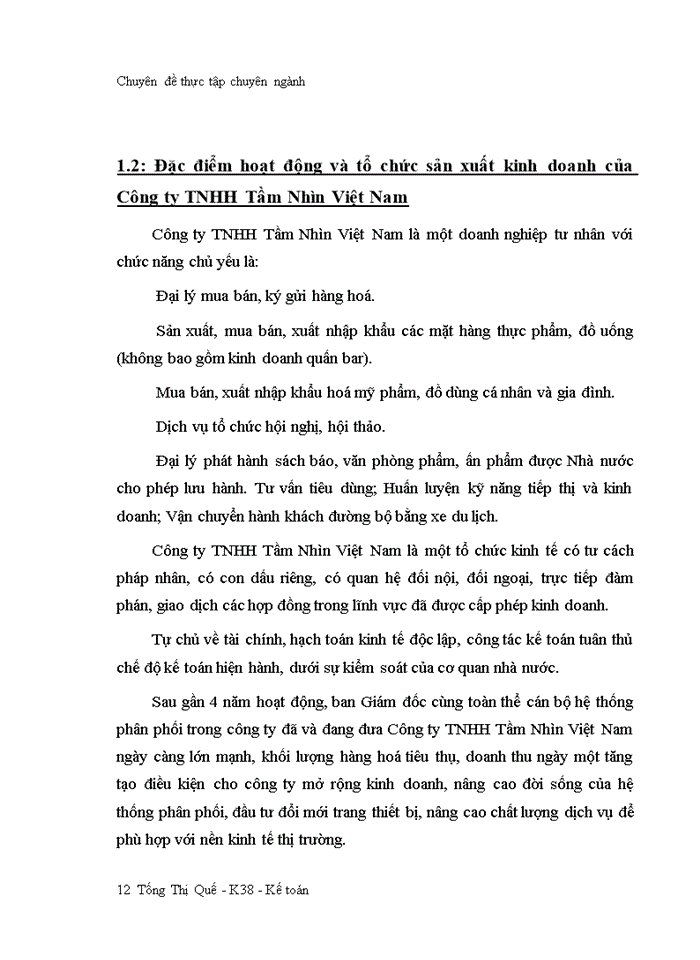 image for page Hoàn thiện kế toán tiền lương và các khoản trích theo lương tại Công ty TNHH Tầm nhìn Việt Nam