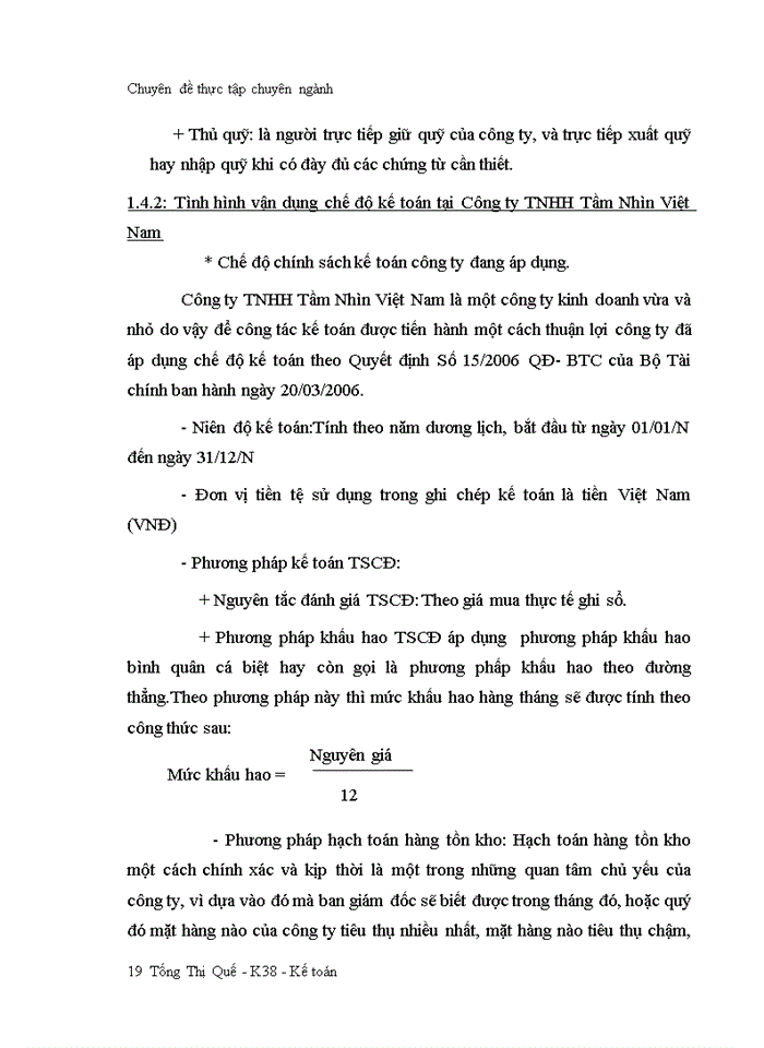 image for page Hoàn thiện kế toán tiền lương và các khoản trích theo lương tại Công ty TNHH Tầm nhìn Việt Nam