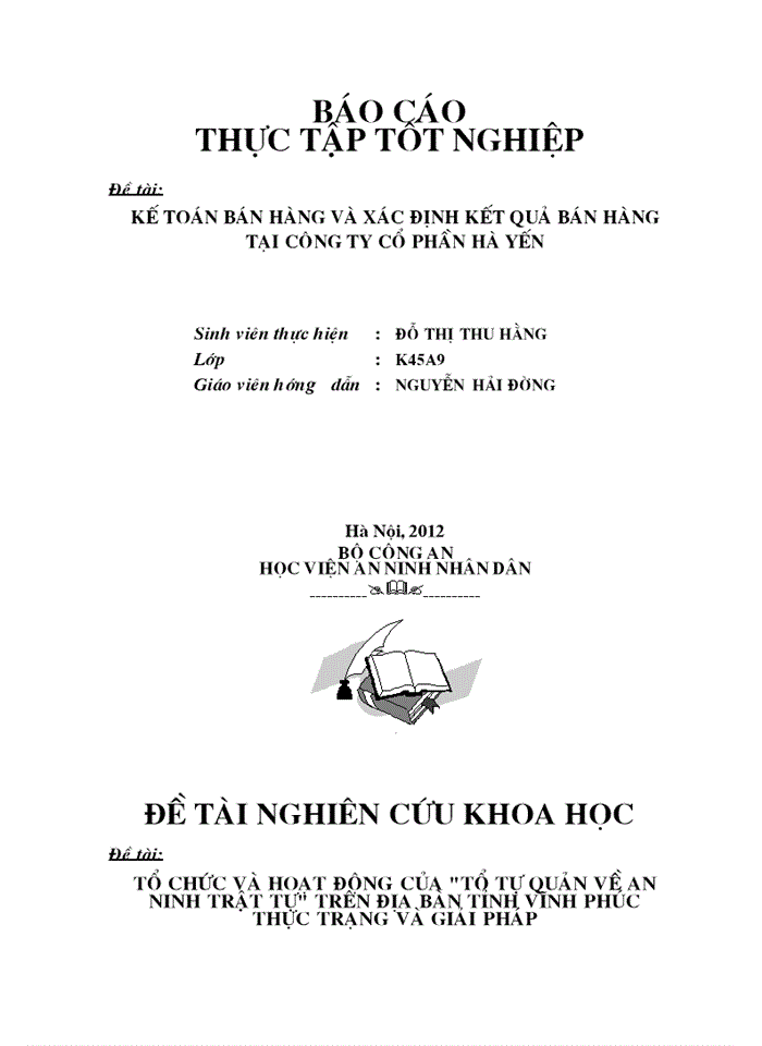 image for page Kế toán bán hàng và xác định kết quả bán hàng tại tổng công ty thương mại hà nội