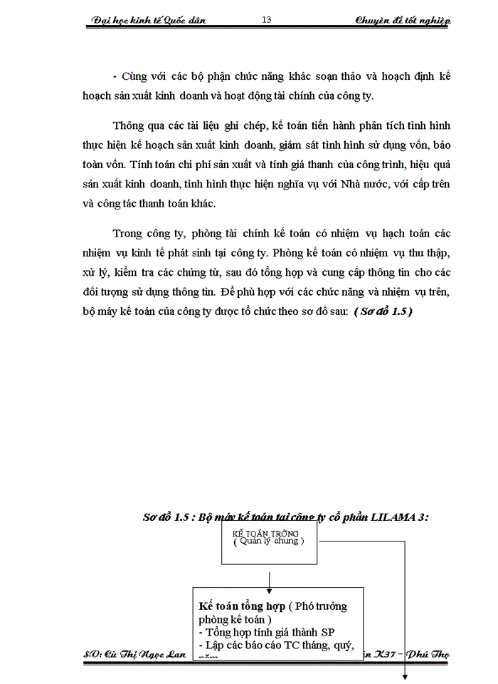 image for page Hoàn thiện công tác kế toán tiền lương và các khoản trích theo lương tại công  ty cổ phần LILAMA 3