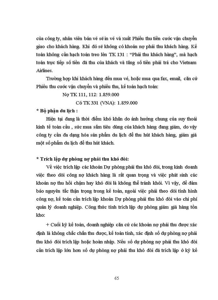image for page Hoàn thiện công tác kế  toán bán hàng và xác định kết quả kinh doanh tại Công ty cổ phần thương mại & du lịch Sơn Hà