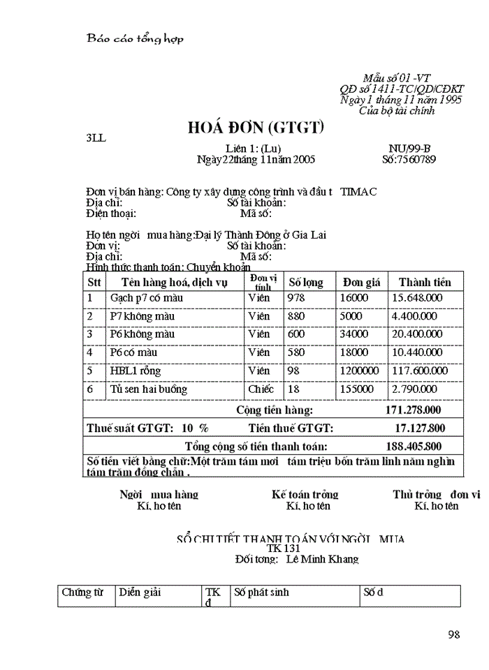 image for page Công tác hạch toán kế toán tại Công ty xây dựng công trình và đầu tư TIMAC