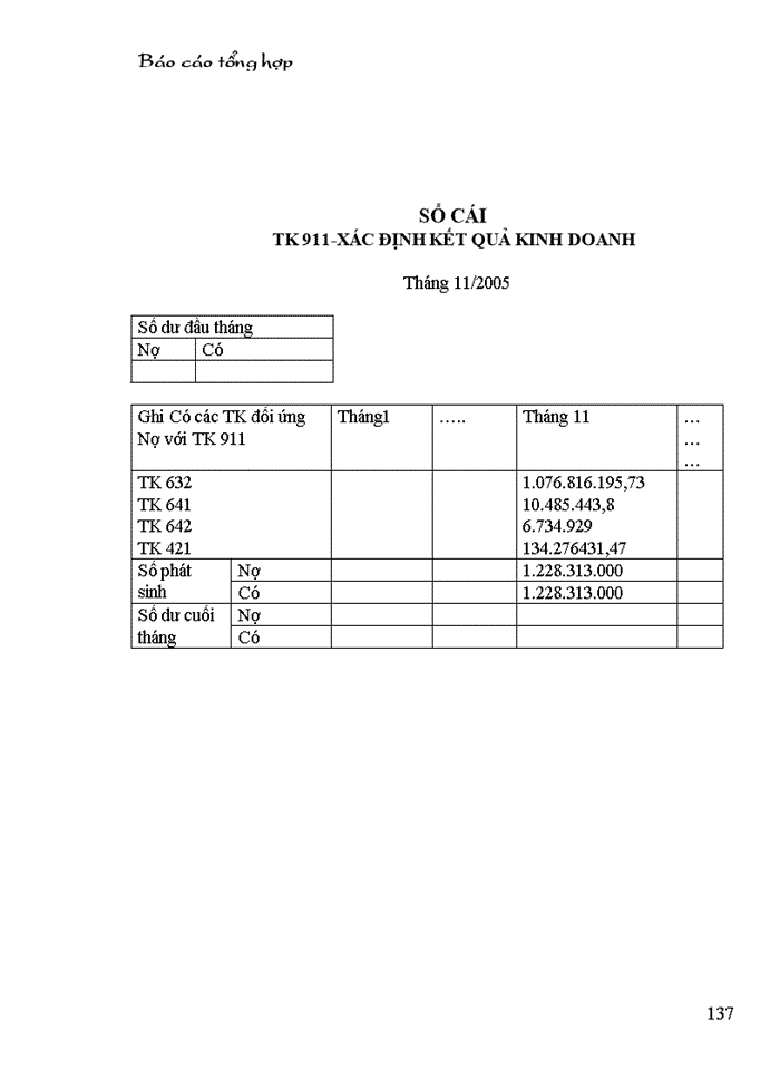 image for page Báo cáo kế toán tổng hợp