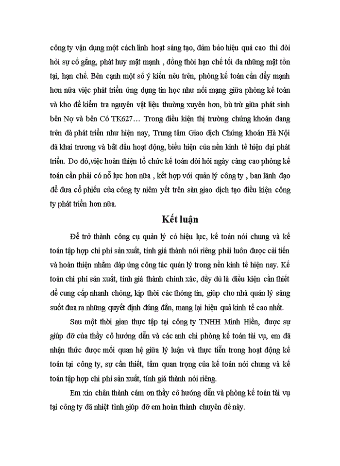 image for page Hoàn thiện kế toán chi phí sản xuất và tính giá thành sản phẩm tại công ty TNHH Minh Hiền