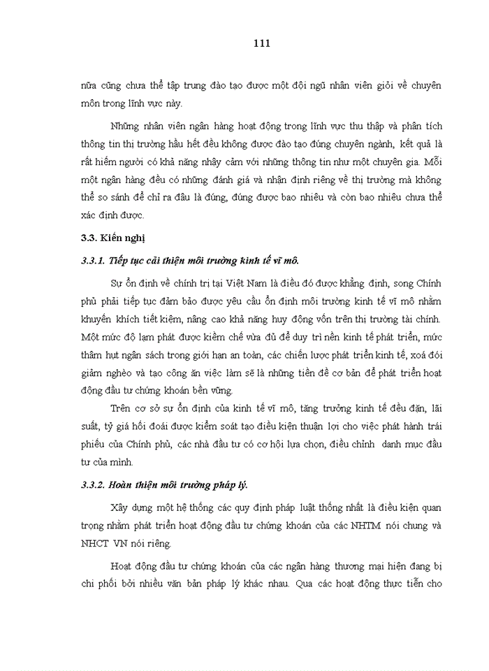 image for page Tăng cường hoạt động đầu tư của ngân hàng công thương việt nam trên thị trường chứng khoán