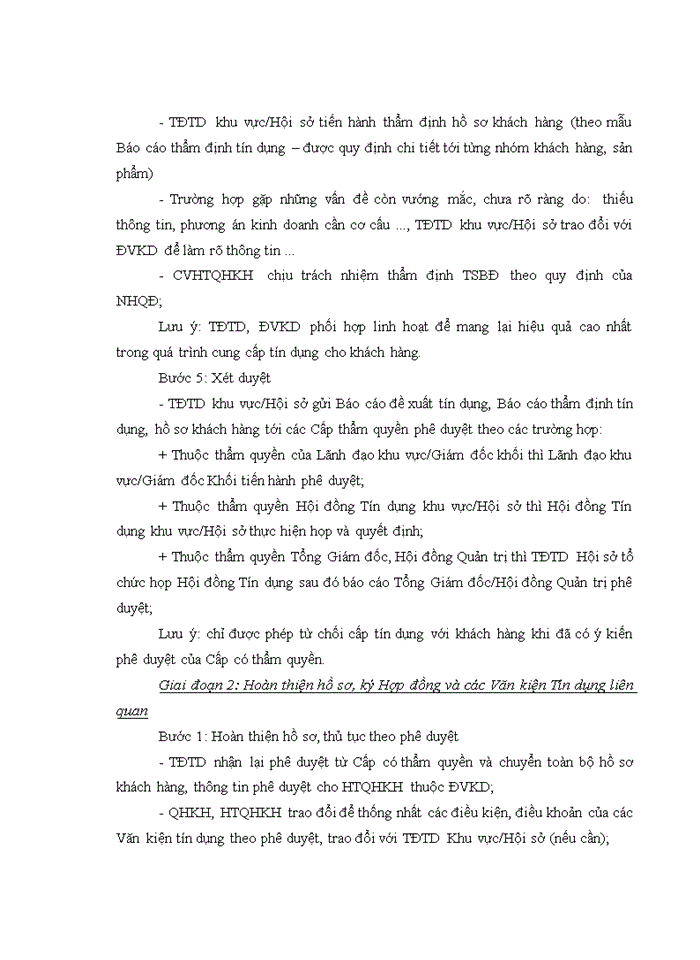 image for page Quản lý rủi ro trong hoạt động tín dụng có TSBĐ hình thành từ vốn vay của NHTM