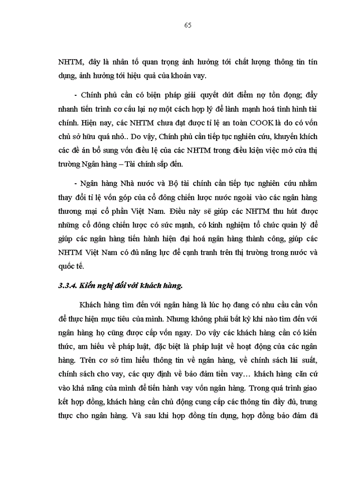 image for page Nâng cao hiệu quả hoạt động tín dụng ngắn hạn tại Ngân hàng thương mại cổ phần Việt Nam Thịnh Vượng- Chi nhánh Đông Đô”(VPBank).