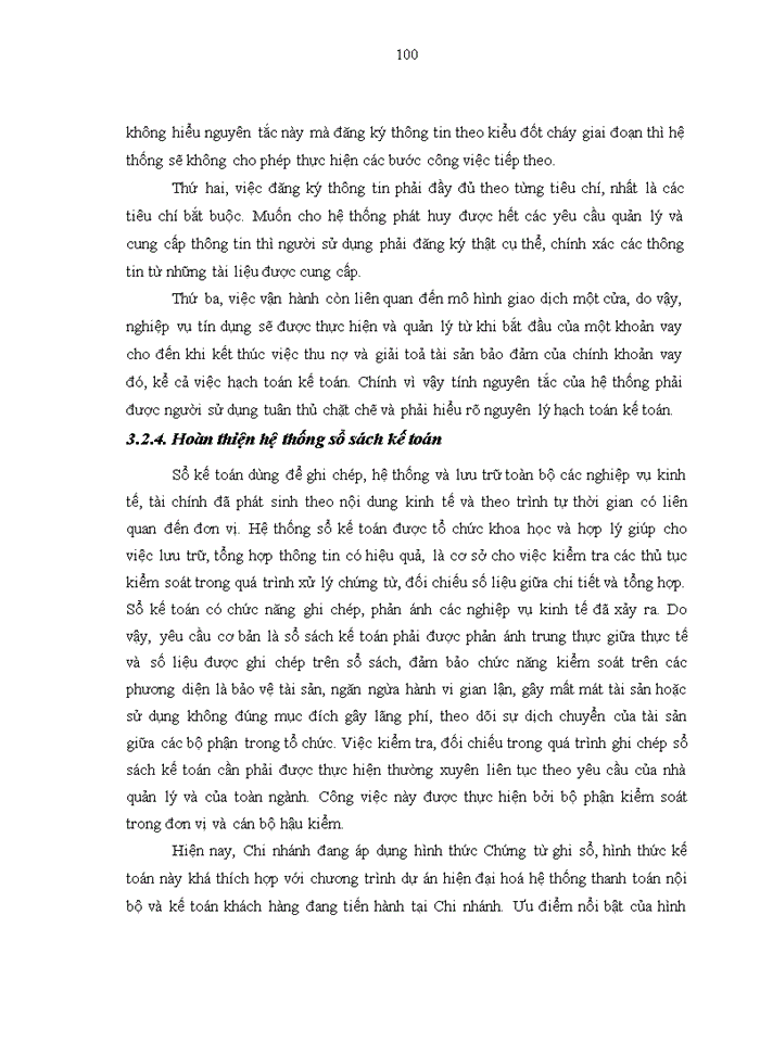 image for page Hoàn thiện tổ chức hạch toán kế toán với việc tăng cường kiểm soát rủi ro tại Chi nhánh Ngân hàng Nông nghiệp và Phát triển nông thôn Huyện Mai Sơn, Tỉnh Sơn La