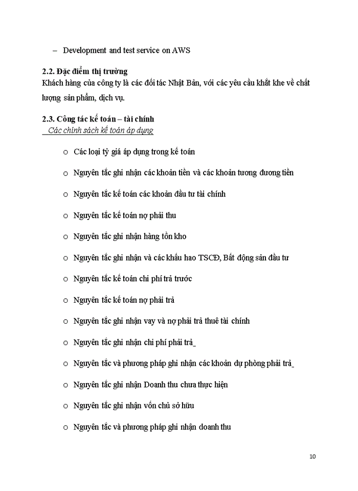 image for page Một số đặc điểm kinh tế kỹ thuật chủ yếu của công ty