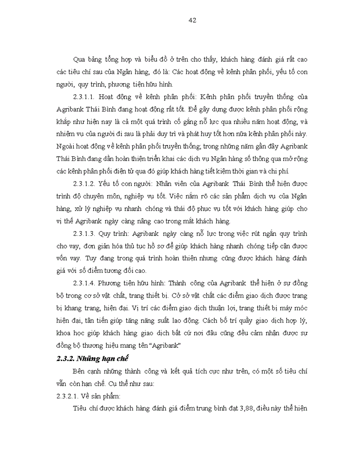 image for page Sự hài lòng của khách hàng cá nhân đối với dịch vụ cho vay tại Agribank – Nghiên cứu điển hình tại chi nhánh Thái Bình