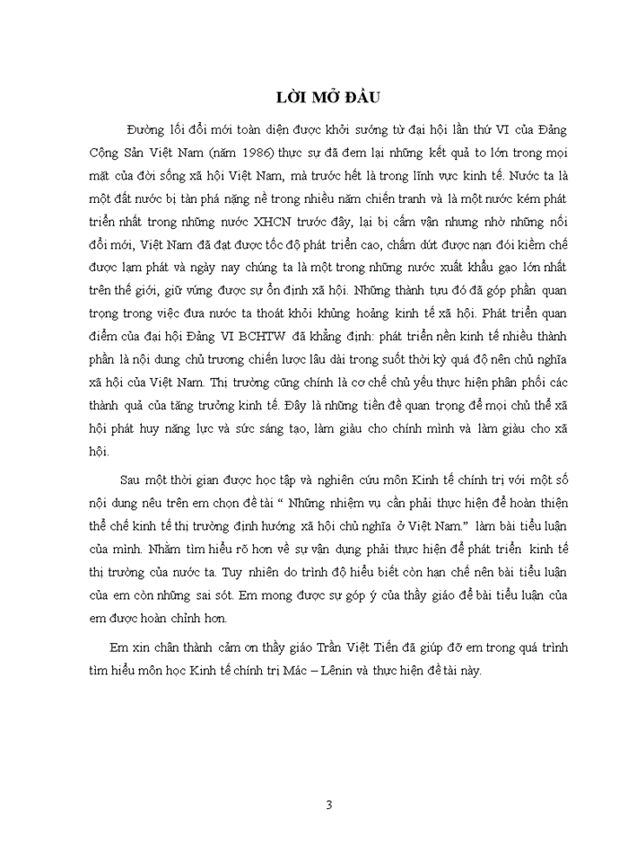 image for page Những nhiệm vụ cần phải thực hiện để hoàn thiện thể chế kinh tế thị trường định hướng xã hội chủ nghĩa ở Việt Nam
