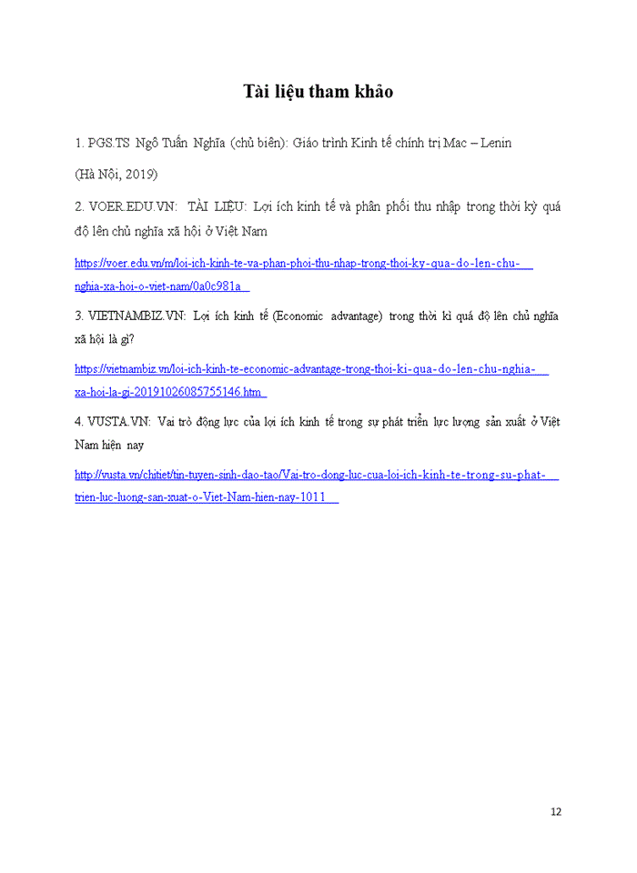 image for page Lợi ích kinh tế là gì? Các quan hệ lợi ích kinh tế chủ yếu trong nền kinh tế thị trường ở Việt Nam?