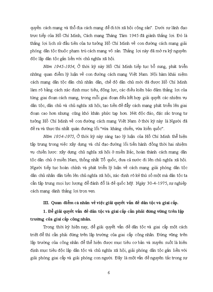 image for page Giải quyết vấn đề dân tộc và giai cấp cần phải đứng vững trên lập trường của giai cấp công nhân.