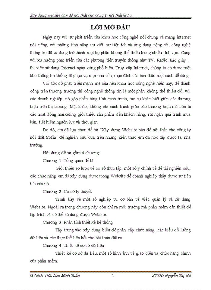 image for page Xây dựng Website bán đồ nội thất cho công ty nội thất Sofia