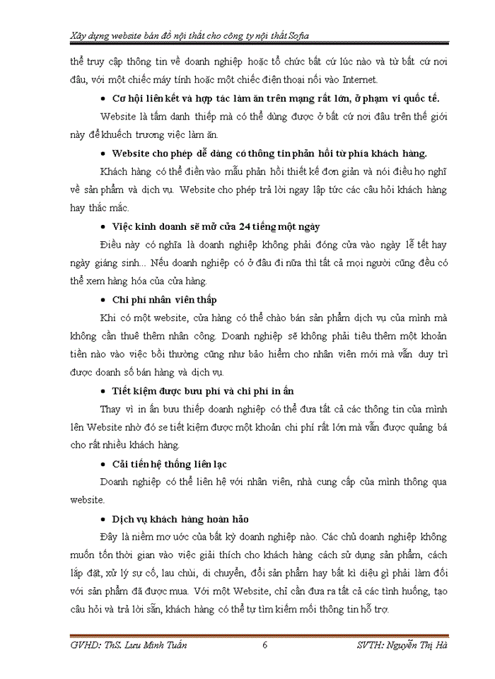 image for page Xây dựng Website bán đồ nội thất cho công ty nội thất Sofia