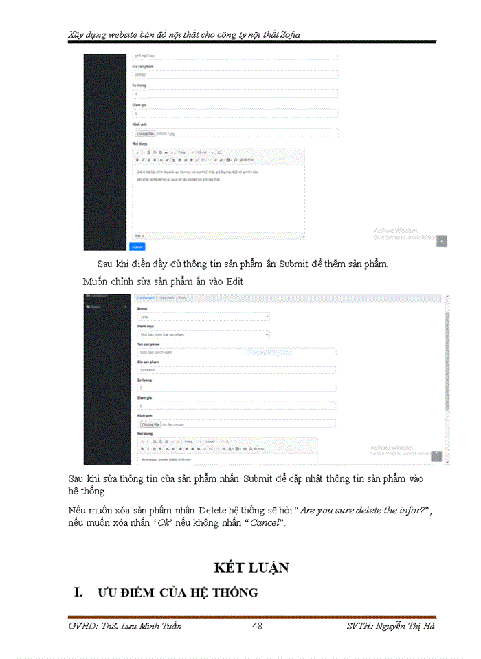 image for page Xây dựng Website bán đồ nội thất cho công ty nội thất Sofia