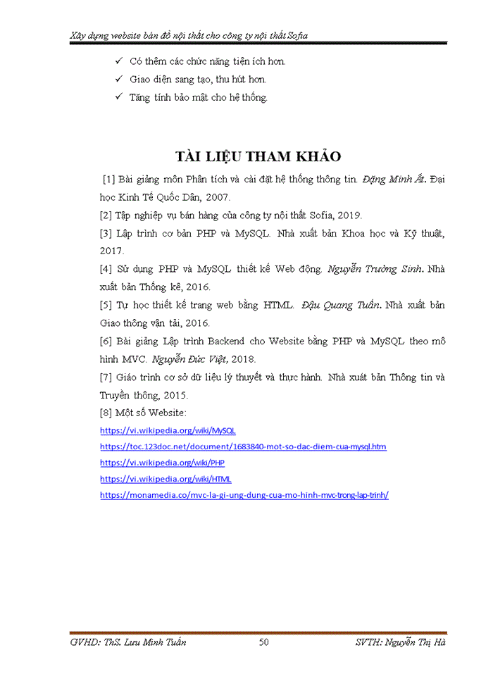 image for page Xây dựng Website bán đồ nội thất cho công ty nội thất Sofia