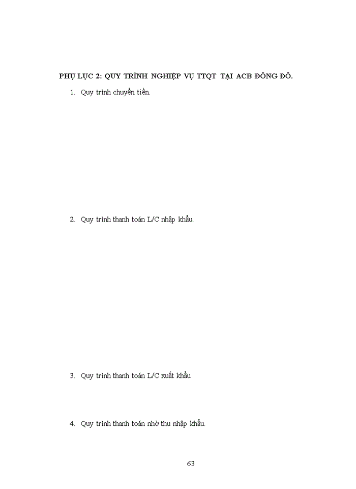 image for page Rủi ro trong hoạt động thanh toán quốc tế tại ngân hàng thương mại cổ phần Á Châu – chi nhánh Đông Đô