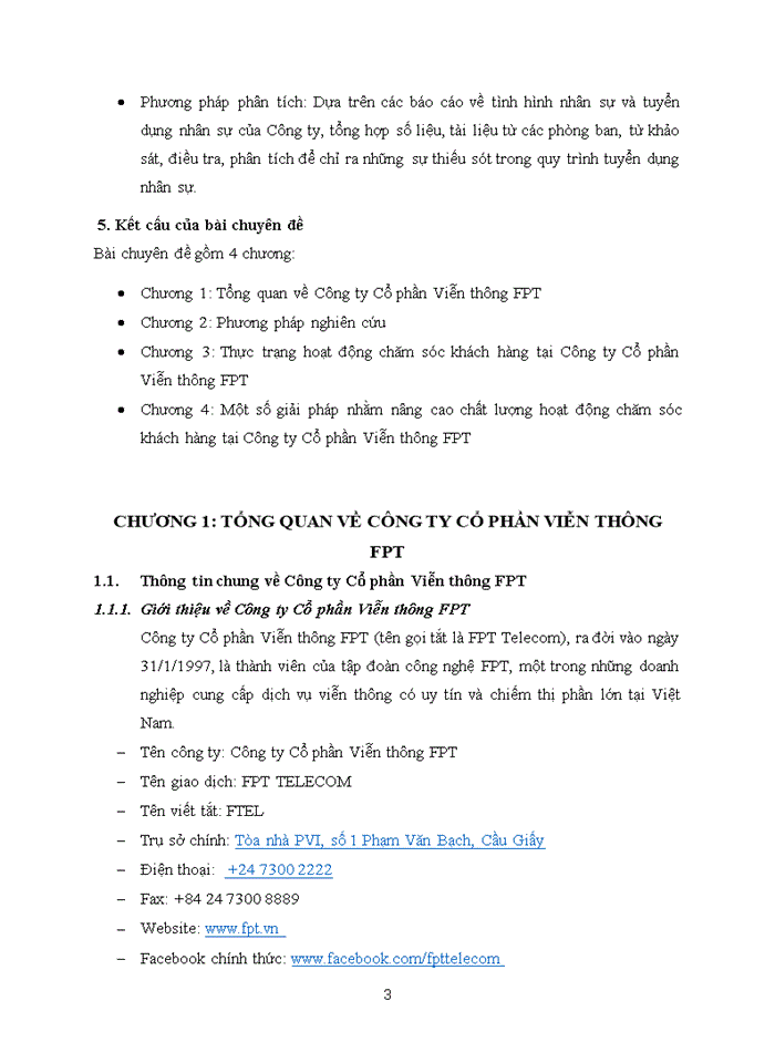 image for page Nâng cao chất lượng hoạt động chăm sóc khách hàng sử dụng dịch vụ internet tại Công ty Cổ phần Viễn thông FPT