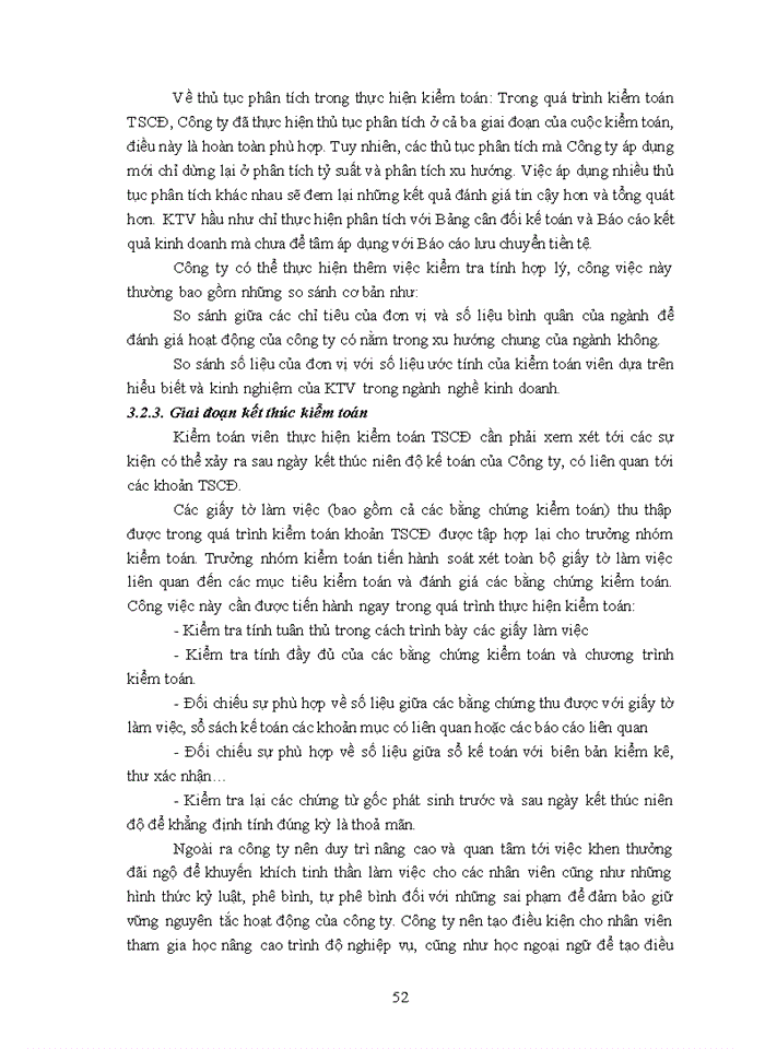 image for page Thực trạng quy trình kiểm toán tài sản cố định trong quy trình kiểm toán báo cáo tài chính do Công ty TNHH đầu từ thương mại và vận tải Anh Minh thực hiện