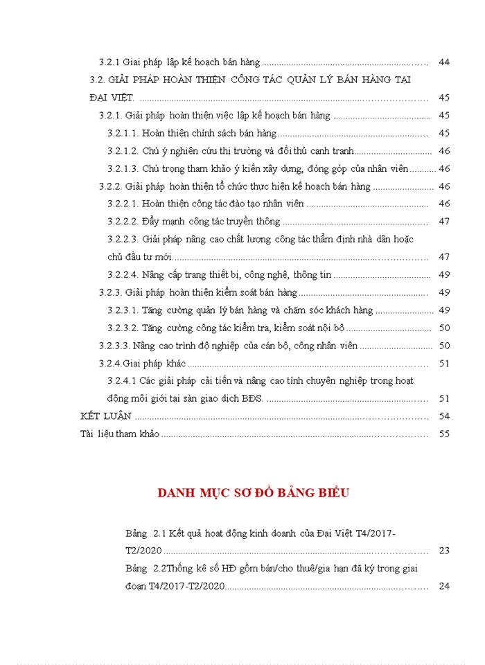 image for page Quản lý bán hàng của công ty cổ phần đầu tư và thương mại bất động sản Đại Việt