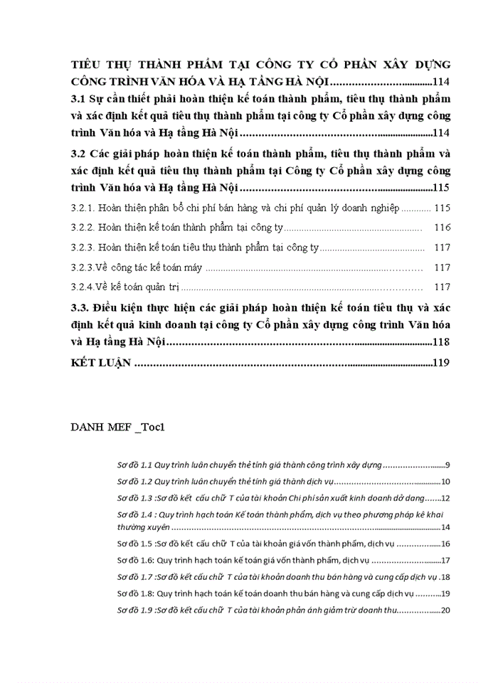 image for page Kế toán thành phẩm, tiêu thụ thành phẩm và xác định kết quả tiêu thụ tại công ty Cổ phần Xây dựng Công trình Văn hóa và Hạ Tầng Hà Nội