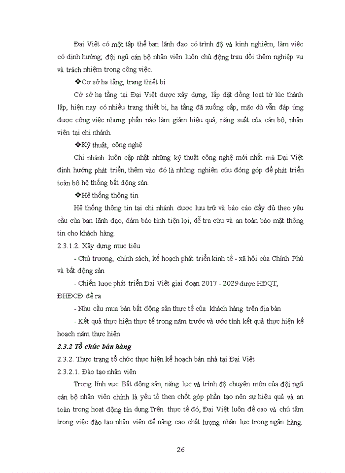 image for page Quản lý bán hàng của công ty cổ phần đầu tư và thương mại bất động sản Đại Việt