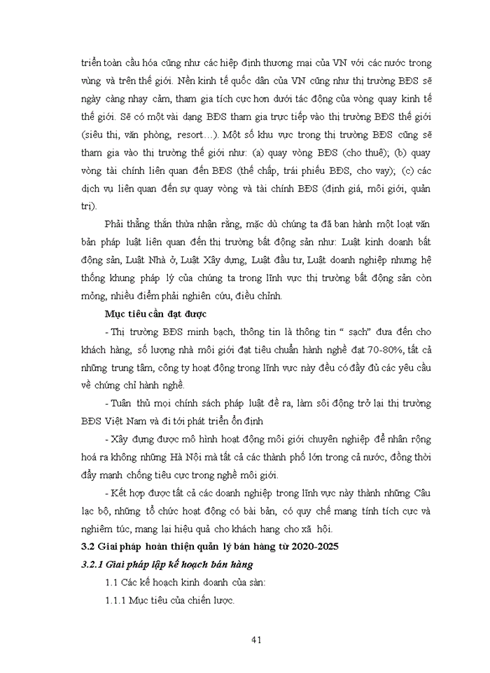 image for page Quản lý bán hàng của công ty cổ phần đầu tư và thương mại bất động sản Đại Việt