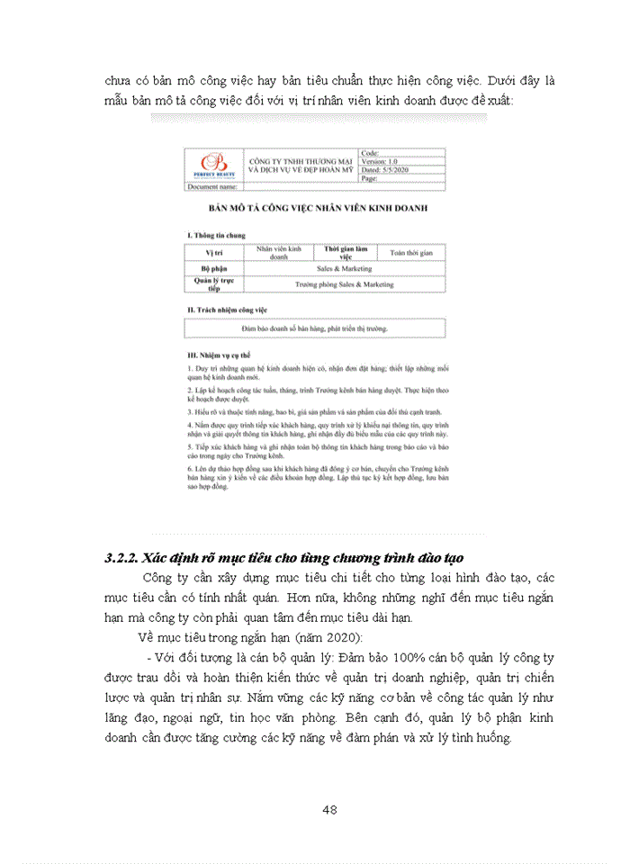 image for page Hoàn thiện công tác đào tạo nguồn nhân lực tại Công ty TNHH Thương mại và Dịch vụ Vẻ đẹp hoàn mỹ