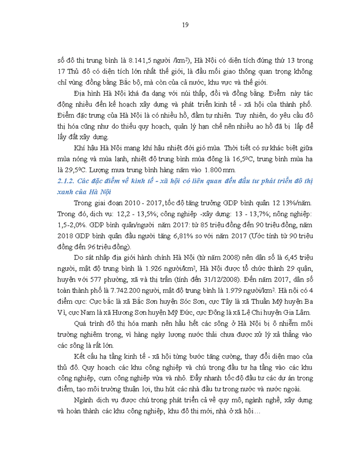 image for page Quản lý phát triển đô thị xanh và hướng phát triển tương lai trên địa bàn thành phố Hà Nội