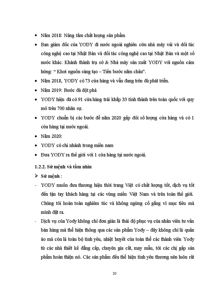 image for page Xây dựng phần mềm quản lý tuyển dụng nhân sự cho công ty cổ phần thời trang YODY