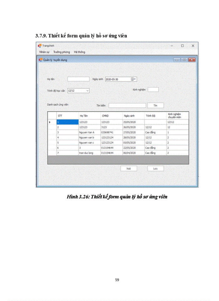 image for page Xây dựng phần mềm quản lý tuyển dụng nhân sự cho công ty cổ phần thời trang YODY
