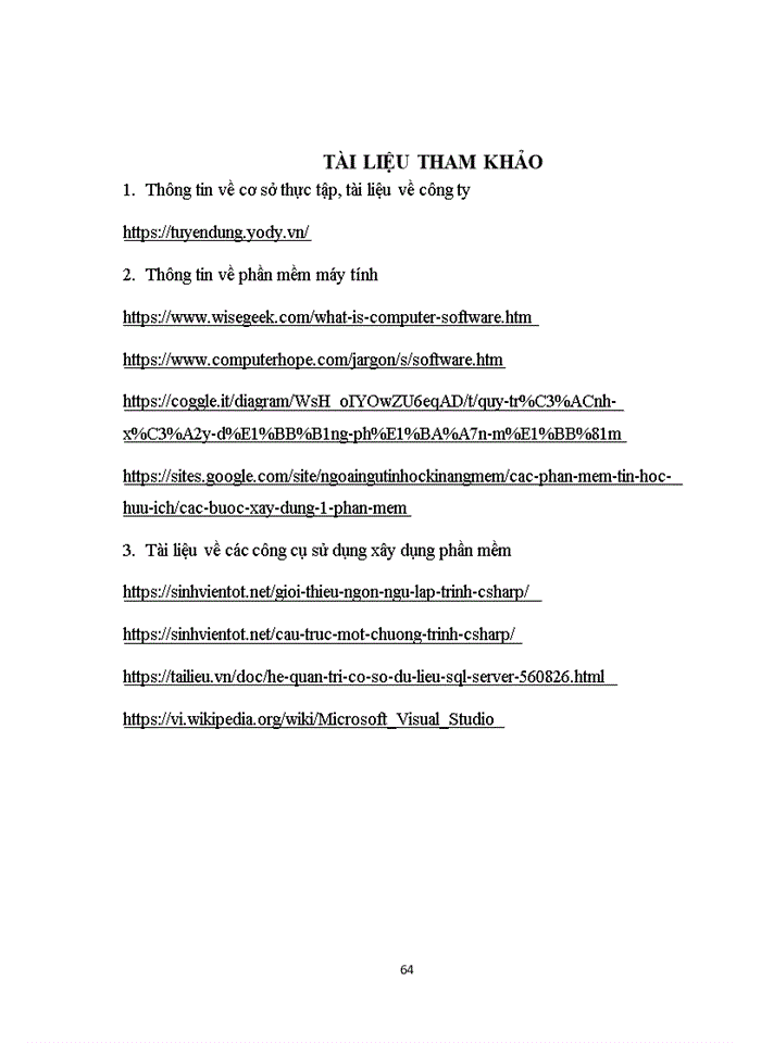 image for page Xây dựng phần mềm quản lý tuyển dụng nhân sự cho công ty cổ phần thời trang YODY