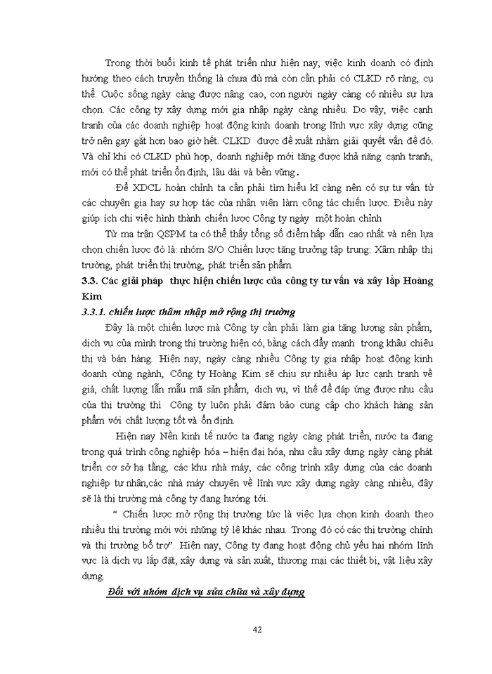 image for page Xây dựng chiến lược kinh doanh của công ty cổ phần tư vấn và xây dựng Hoàng Kim Nghệ An giai đoạn 2020-2030