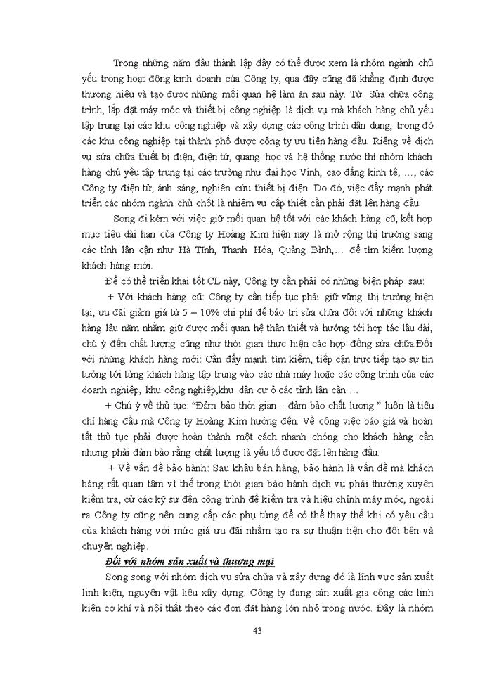 image for page Xây dựng chiến lược kinh doanh của công ty cổ phần tư vấn và xây dựng Hoàng Kim Nghệ An giai đoạn 2020-2030