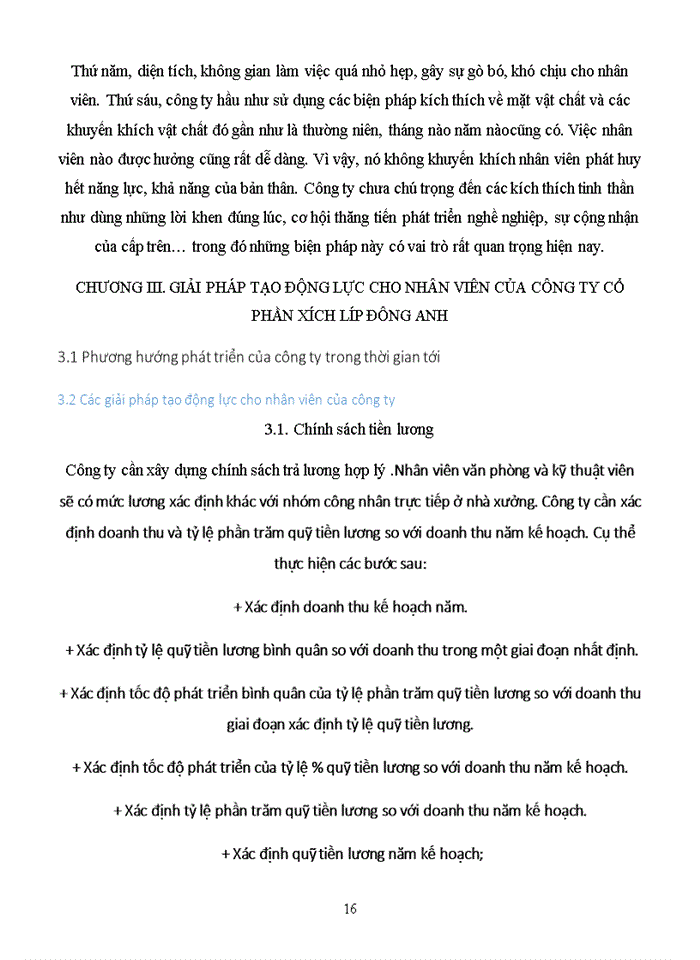 image for page Tạo động lực cho lao động tại Công ty cổ phần Xích Líp Đông Anh